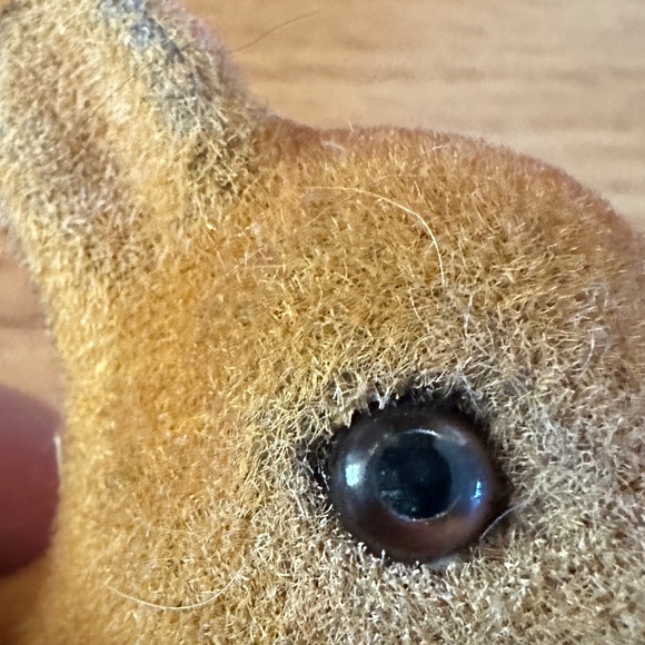 Vintage Flocked Deer Two Fawns - Picture 5 of 16